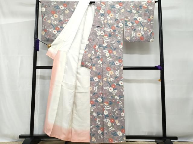 平和屋着物▽江戸小紋　単衣　辻が花　正絹　逸品　AABE4657jh 平和屋着物□上質な小紋 辻が花 正絹 逸品 CABG4889fb - メルカリ