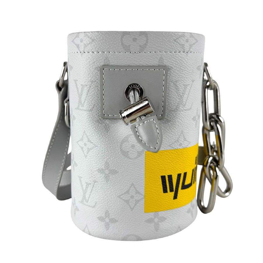 ルイ ヴィトン LOUIS VUITTON ショルダーバッグ ホワイト モノグラム チョークナノバッグ M44631