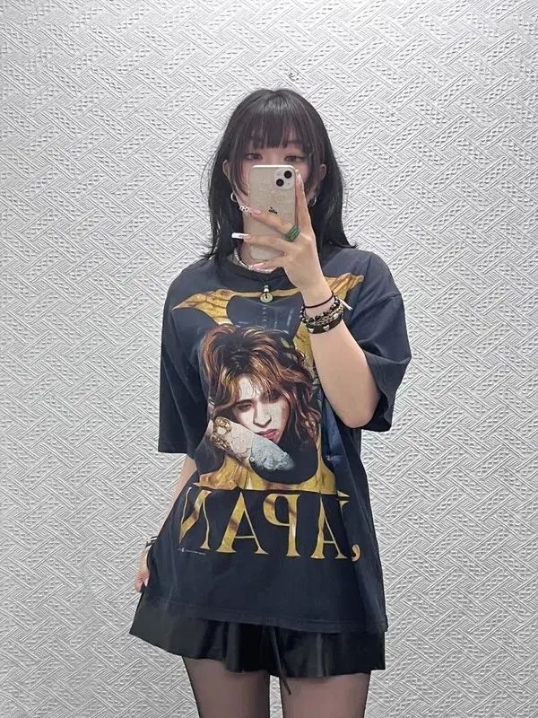 MICHEAL X-JAPAN ヨシキ パンク 半袖Tシャツ XL C11373