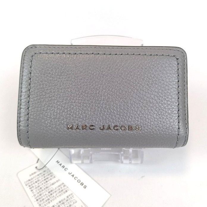 タグ付き未使用 MARC JACOBS マークジェイコブス 二つ折り 財布 レザー 