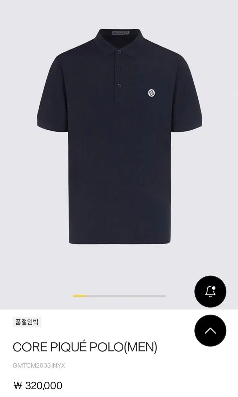 G FORE コア ピケ ポロ 半袖Tシャツ