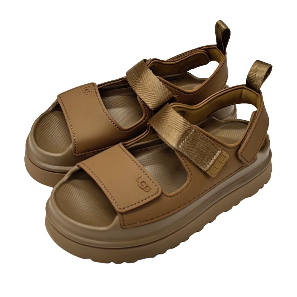 【2026春夏物モデル】UGG アグ 1152685 GoldenGlow ゴールデングロウ サンダル 厚底 プラットフォーム マジックテープ ☆選べる2カラー☆ レディース