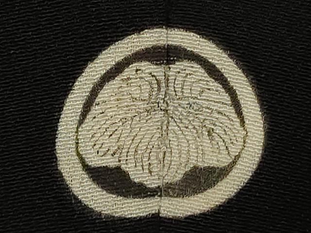 平和屋着物●豪華色留袖　駒刺繍　枝松文　暈し染め　金彩　正絹　逸品　AABF2070cs 平和屋着物□豪華黒留袖 刺繍 枝松文 暈し染め 金彩 正絹 逸品