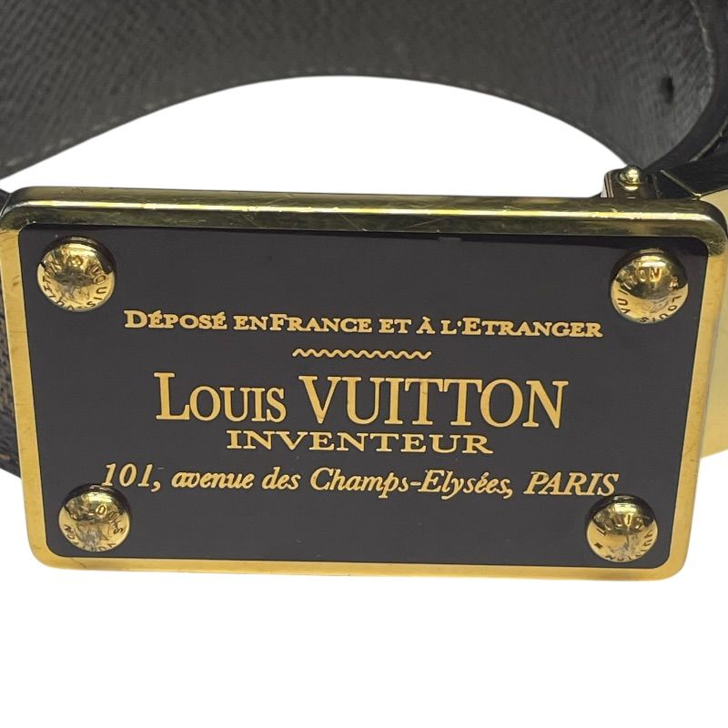 ルイ・ヴィトン LOUIS VUITTON サンチュール・アンヴァントゥール90cm