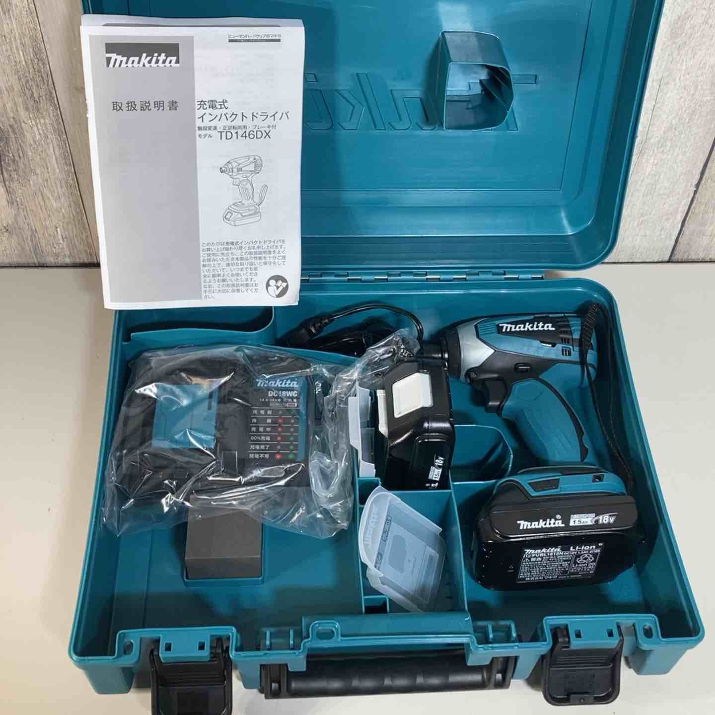 ◇マキタ(makita) 18Vコードレスインパクトドライバ TD146DWHX 18V1 