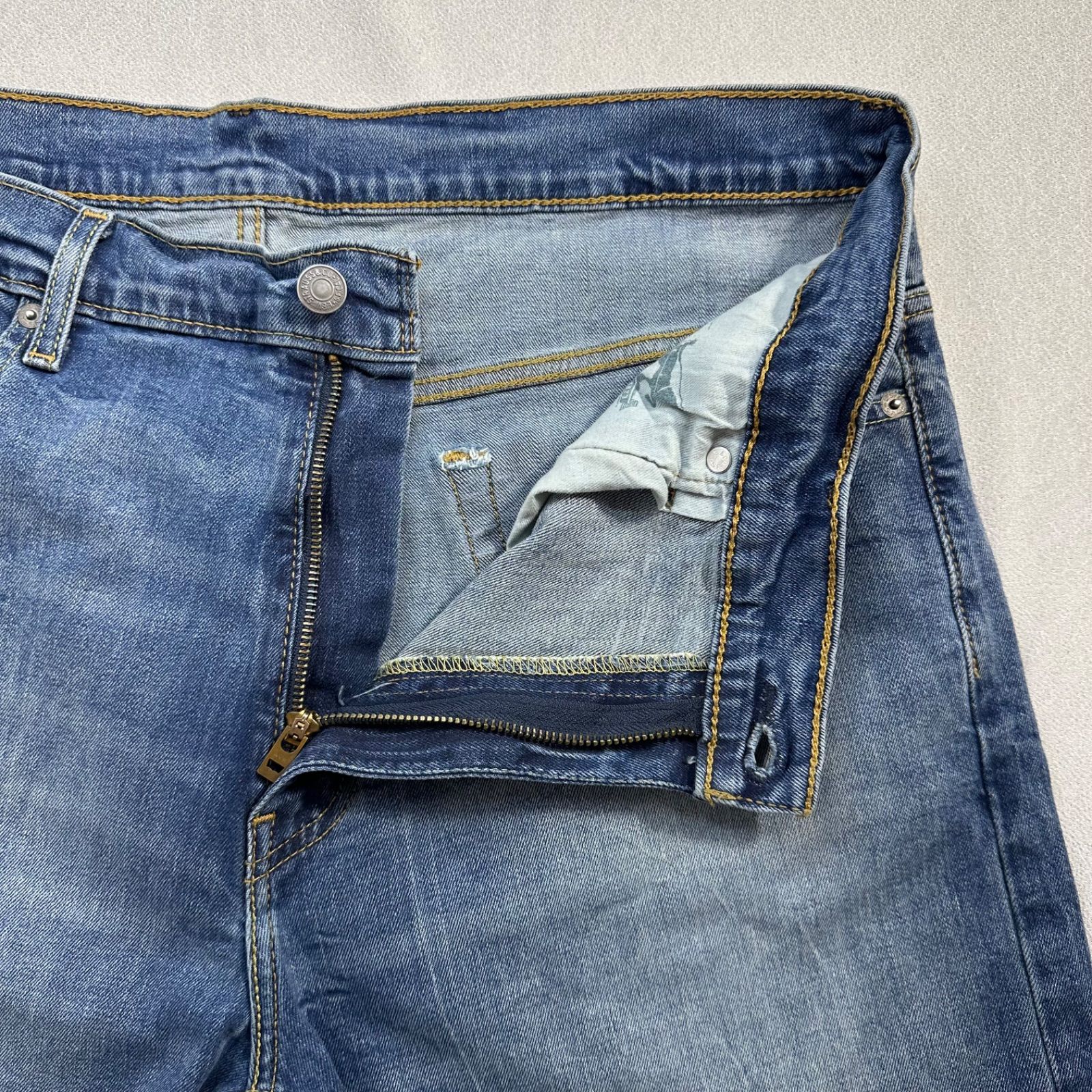 色 落ち 569 リーバイス Levi s - リーバイス569 W30 ワイド バギー 青
