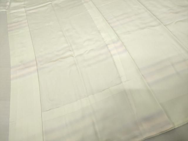 平和屋着物○長襦袢 無双仕立て 段違い文様 暈し染め 正絹 逸品
