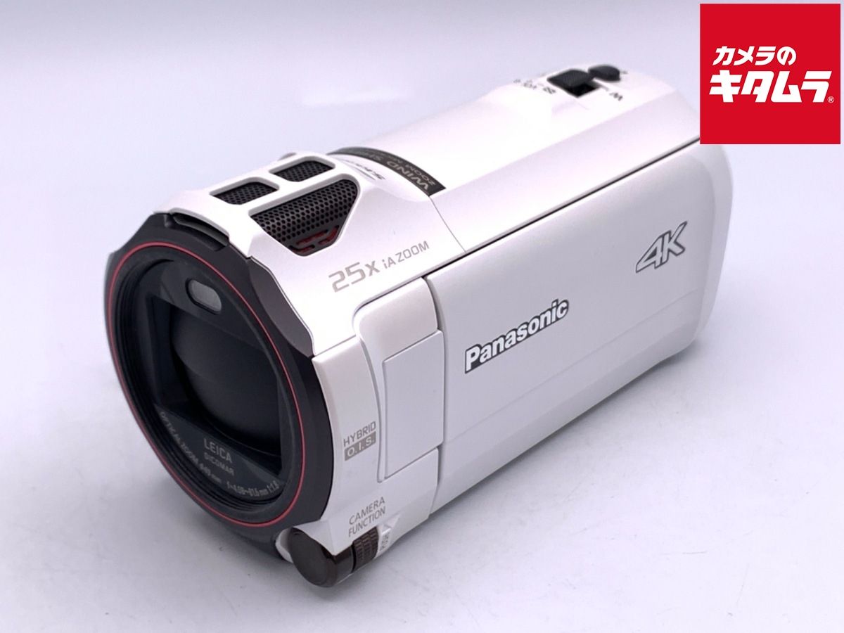 【中古】 【美品】 パナソニック デジタル4Kビデオカメラ HC-VX992M-W ピュアホワイト