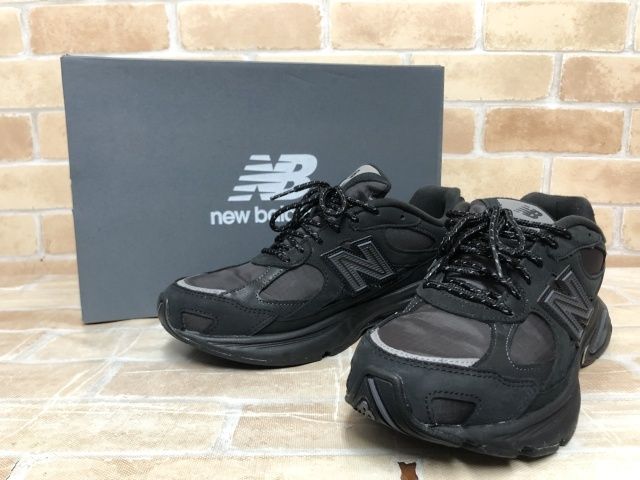 【中古】 箱有 New Balance ニューバランス U20109UZ スニーカー ブラック US9（27cm） 111453434