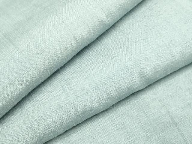 平和屋着物●結城紬　色無地　藍鼠色　正絹　逸品　DABE9653du 23,660円
