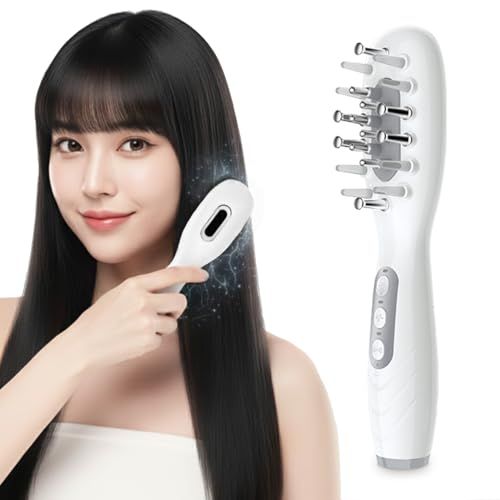 電気ブラシ EMS 美顔器 【2025年新登場・サロン級】リフトブラシ 電動頭皮ブラシ 1台多役 4つのモード 3種類LED光 Type-C充電 表情筋 ギフト プレゼント 日本語取扱説明書付き ホワイトpms 1d138d4b