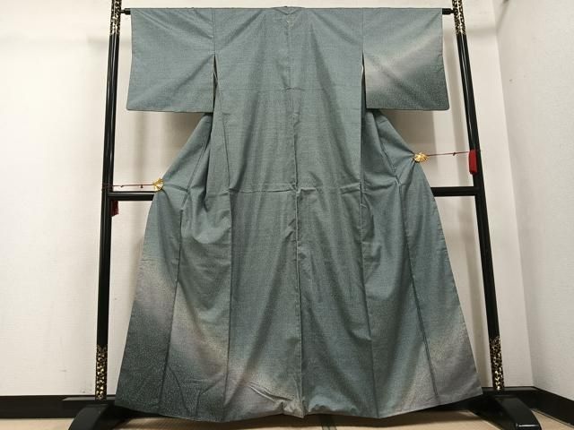 平和屋着物●本場大島紬 染大島 訪問着 霞文 正絹 逸品 AABI3079ph