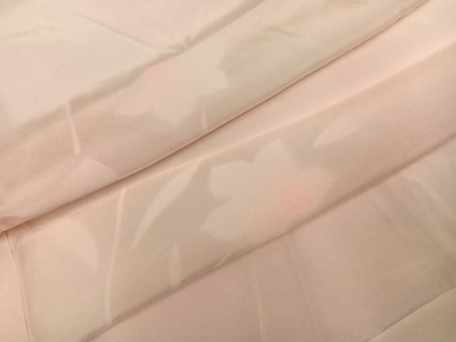 平和屋着物○長襦袢 無双仕立て 花地紋 暈し染め 正絹 逸品 AABI3083ph