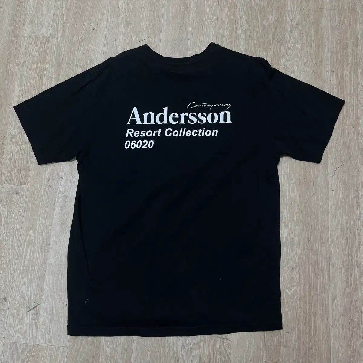 アンダースンベル リーソル투 コレクション ビックロゴ 半袖Tシャツ M/95 4,150円