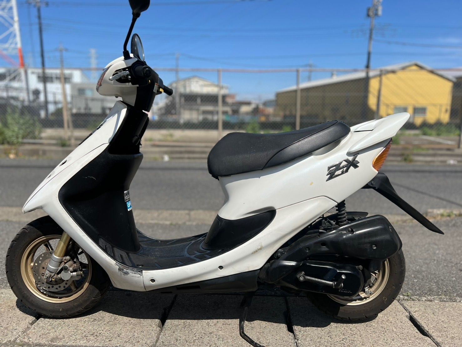 埼玉・八潮発】ホンダ ライブディオZX 本物！金足 後期 シャッターキー