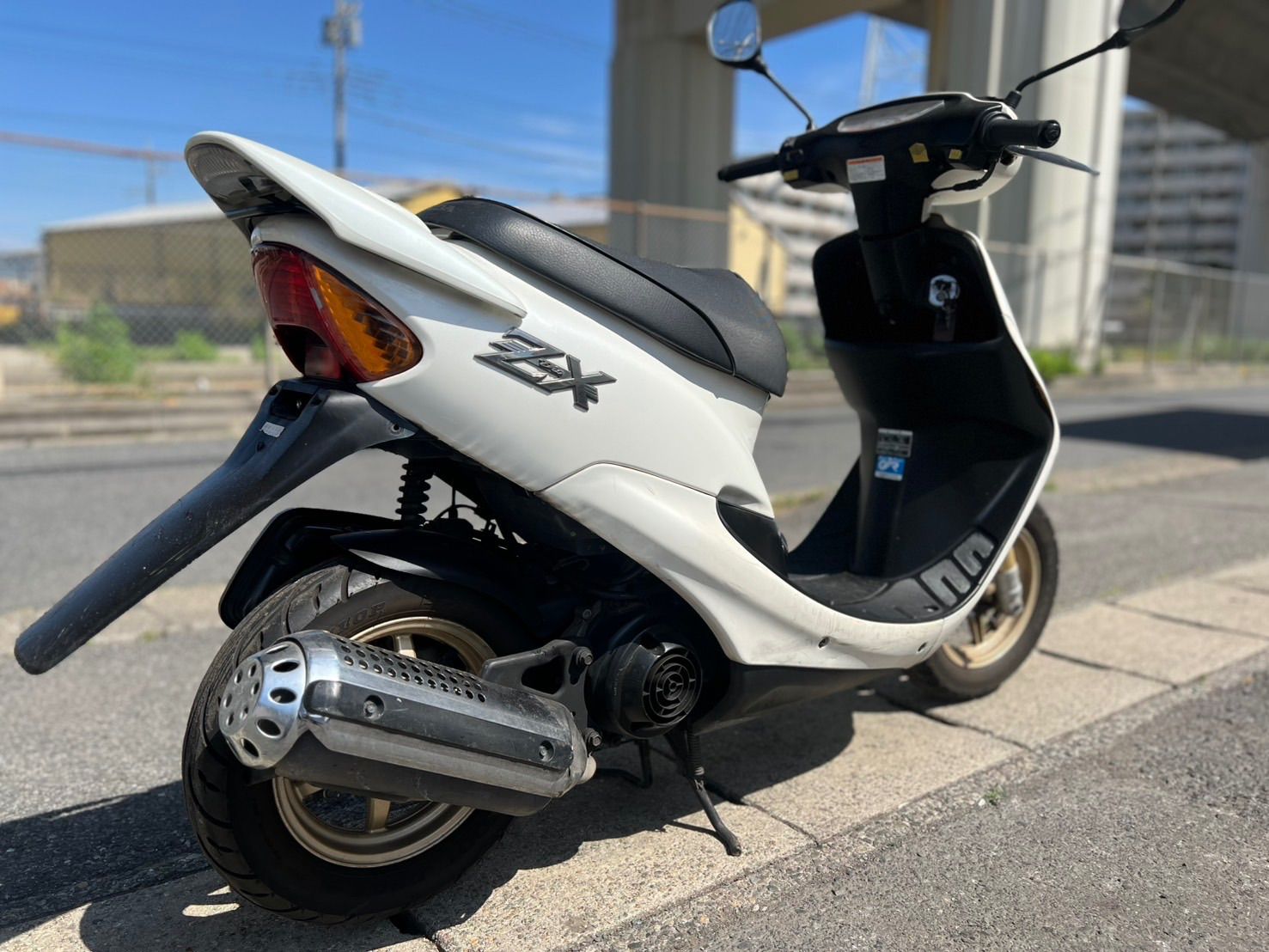 埼玉・八潮発】ホンダ ライブディオZX 本物！金足 後期 シャッターキー