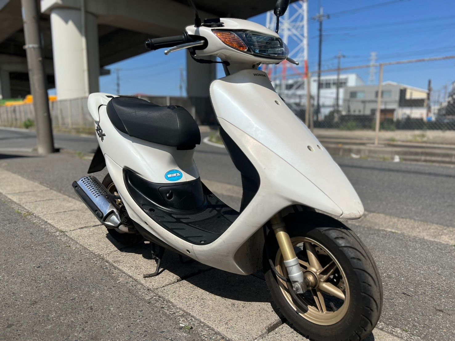 埼玉・八潮発】ホンダ ライブディオZX 本物！金足 後期 シャッターキー