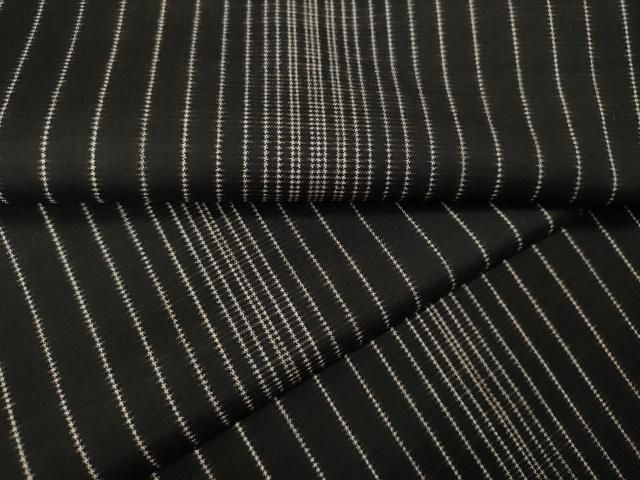 平和屋着物●本場大島紬　7マルキ　縞　正絹　逸品　CABF3493ut