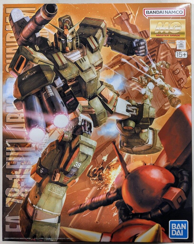 BANDAI SPIRITS MG 1/100 バンダイナムコ版 フルアーマーガンダム