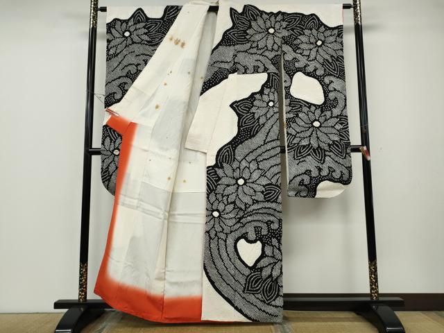 平和屋着物●豪華振袖　総絞り　立波文　三越扱い　正絹　逸品　CABE2675yc 楽天市場】平和屋着物○豪華振袖 総絞り 流水花文 正絹 逸品