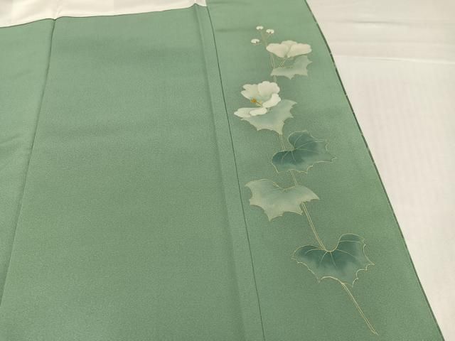 平和屋着物●訪問着　草花文　暈し染め　正絹　逸品　AABF8776ph 平和屋着物○訪問着 草花文 暈し染め 金彩 正絹 逸品 AABI0600ph