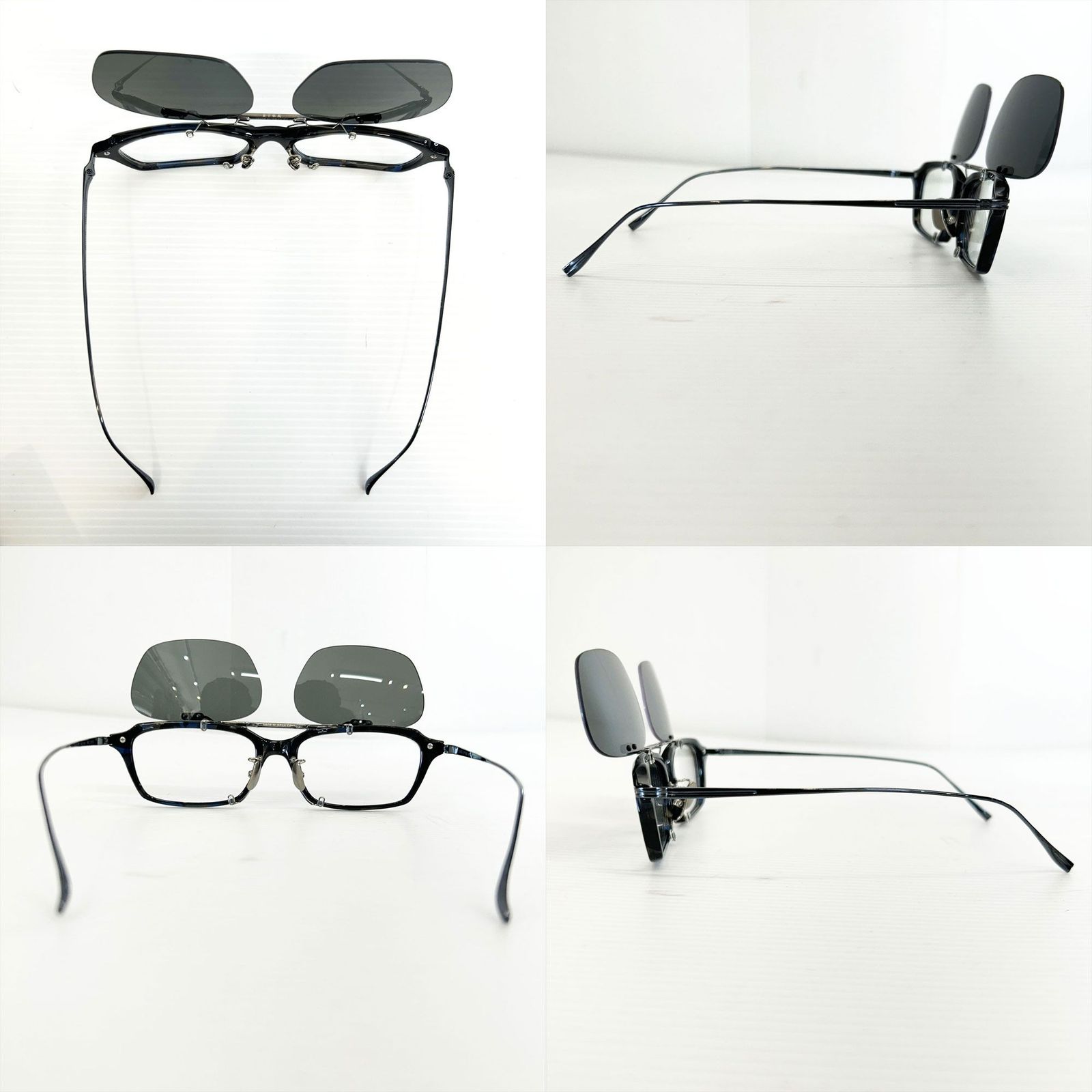 金子眼鏡 KJ-36 KANEKO OPTICAL JAPAN 跳ね上げ サングラス 偏光レンズ