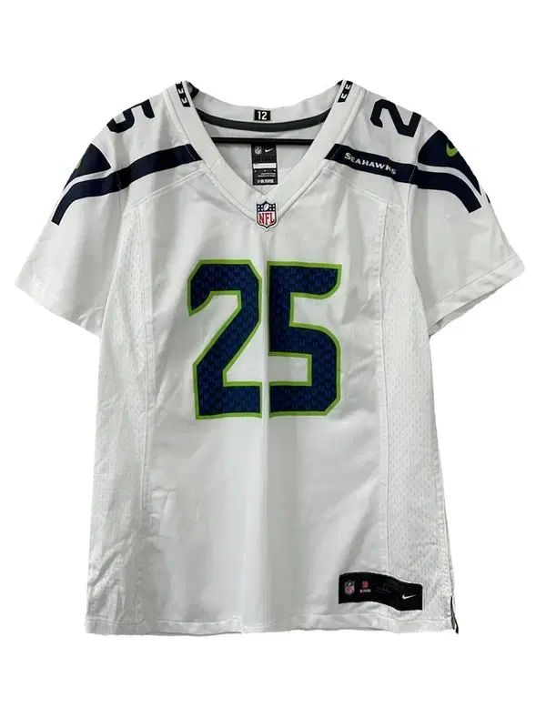M NIKE ナイキ シアトル 志歩 ホークス コットン NFL フットボール ジャージ