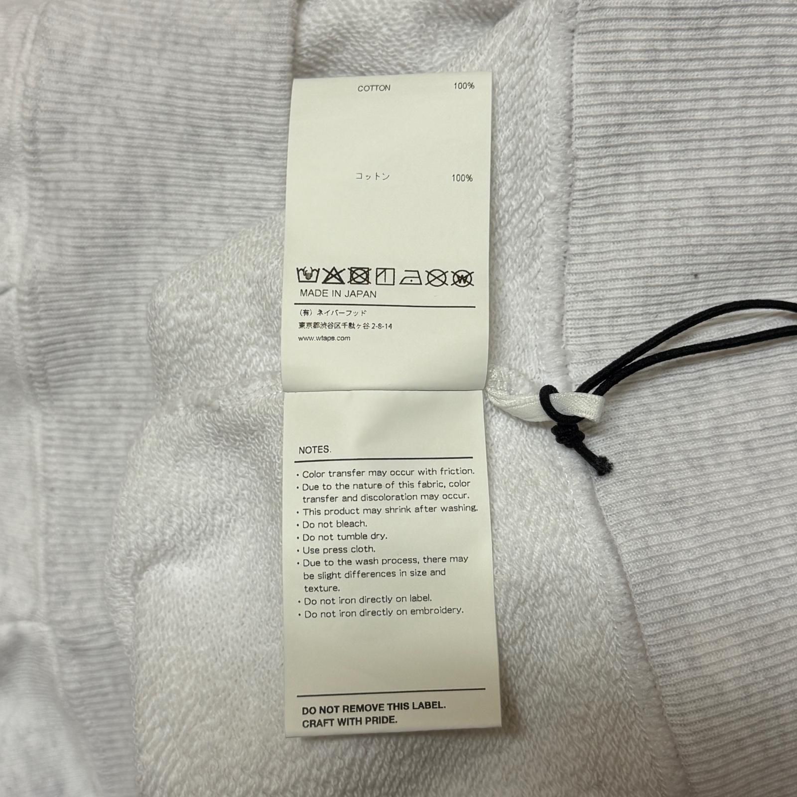 参考上代31900円 未使用 WTAPS 26SS ACADEMY / HOODY / COTTON 