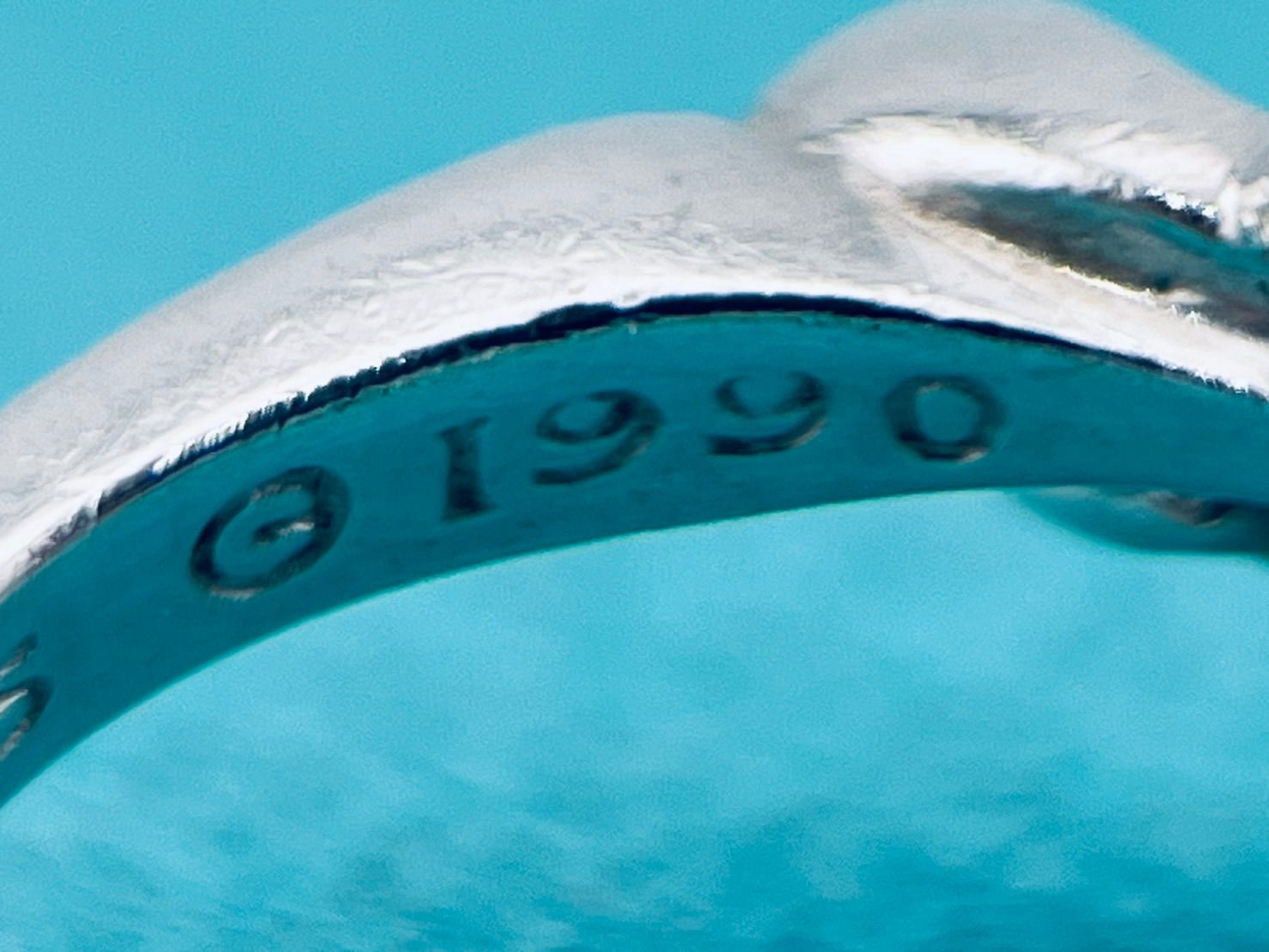a243 送料無料 オールド ティファニー Tiffany&Co. 1990 リボン リング