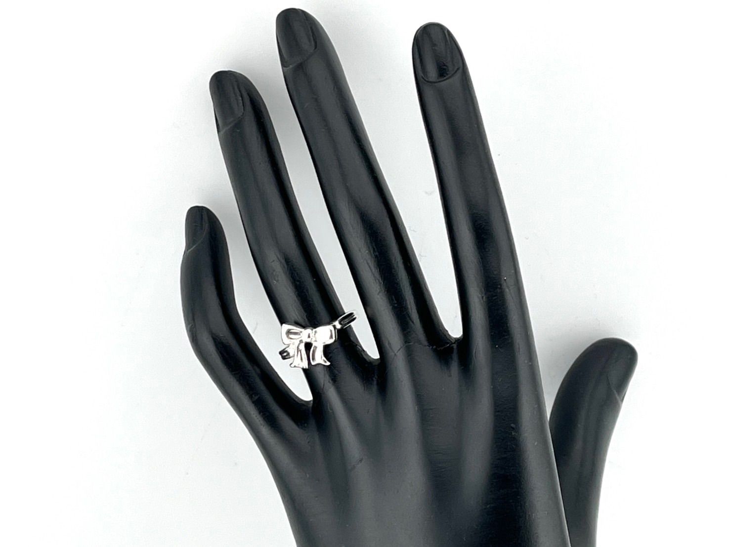 a243 送料無料 オールド ティファニー Tiffany&Co. 1990 リボン リング