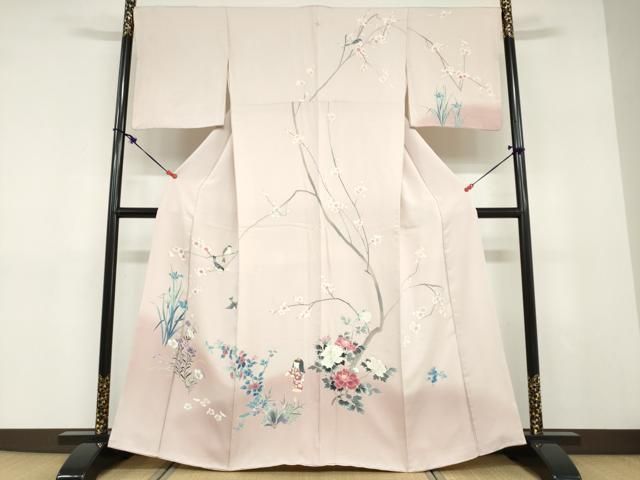 平和屋着物●訪問着　友禅　童子遊び　暈し染め　正絹　逸品　DABD9329ud 33,800円