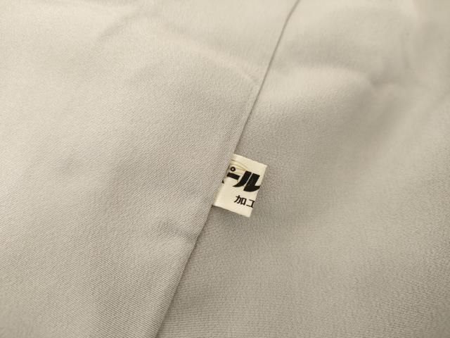 平和屋着物▽訪問着　単衣　駒刺繍　草花文　暈し染め　金彩　ロング丈　正絹　逸品　AABG6979ck 平和屋着物□訪問着 手描き 駒刺繍 草花文 暈し染め 金彩 正絹 逸品
