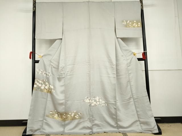 平和屋着物●訪問着　駒刺繍　色紙重ね花鳥文　金彩　正絹　逸品　AABG5409cs 平和屋着物○訪問着 駒刺繍 草花文 金彩 正絹 逸品 AABH3694cs - メルカリ