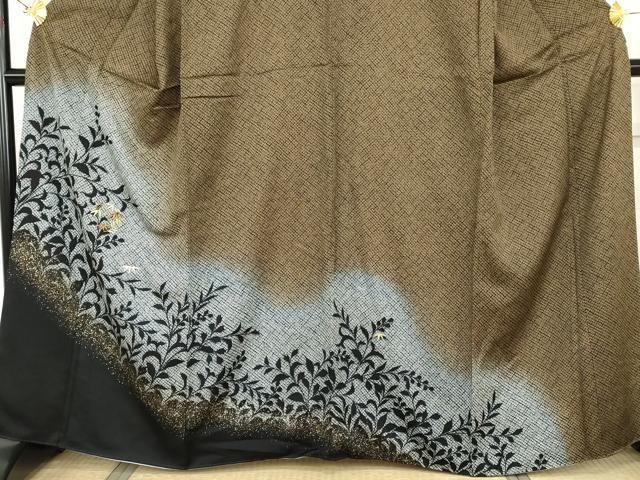平和屋着物●訪問着　鹿の子吉祥文　正絹　逸品　CABB4674yc 平和屋着物○訪問着 鹿の子吉祥文 正絹 逸品 CABB4674ycの通販 by 平和