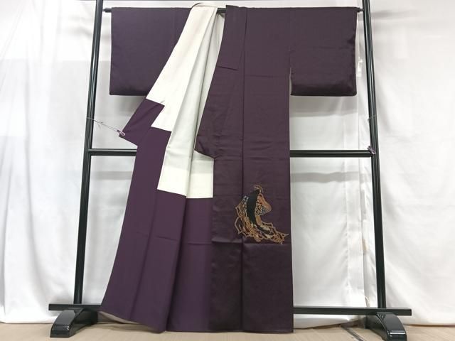 平和屋着物●結城紬　深紫色　正絹　逸品　CABC2776vp 2026年最新】Yahoo!オークション -平和屋 着物(結城紬)の中古品・新品