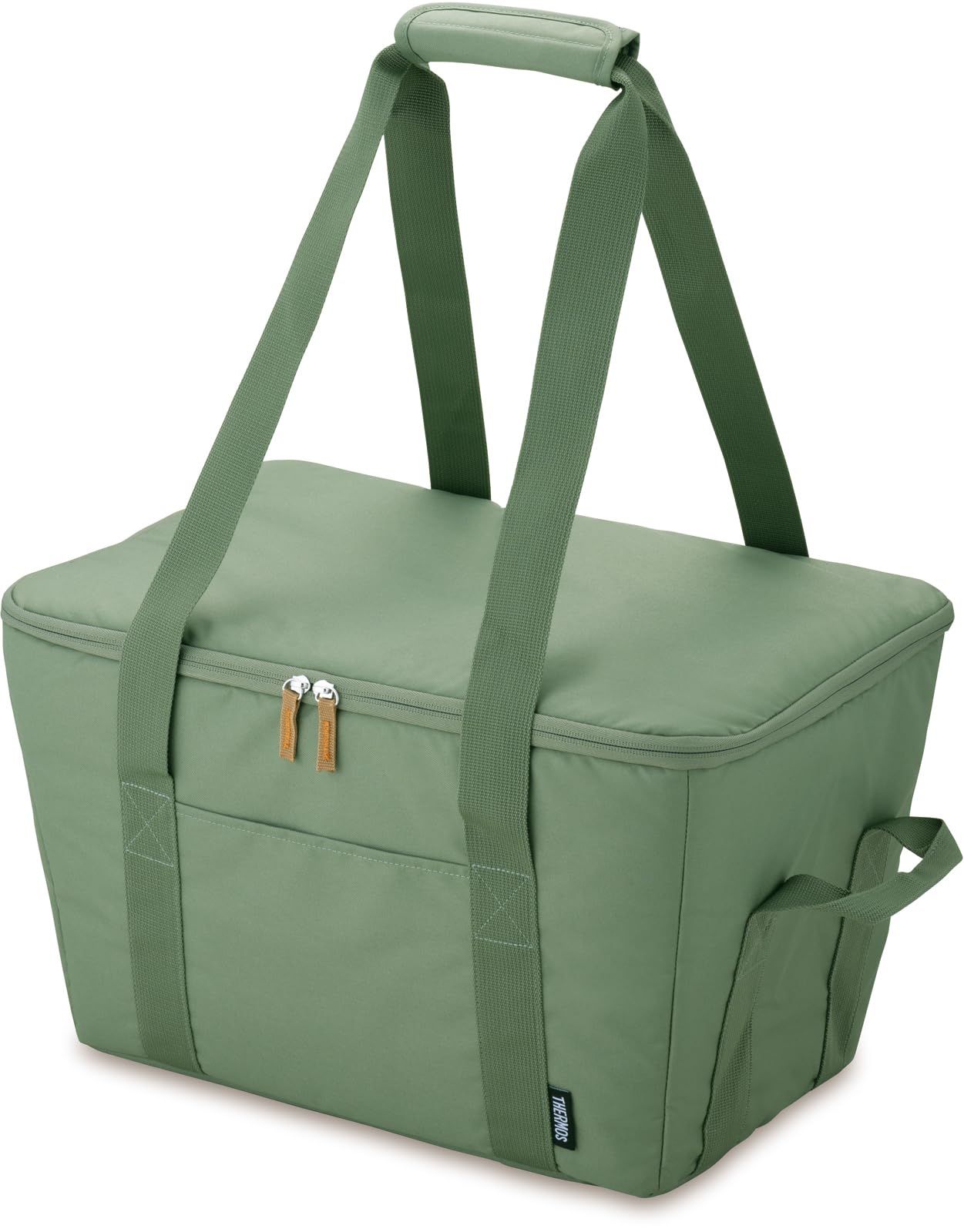 サーモス 保冷買い物カゴ用バッグ 25L カーキ RFG-025 KKI送料無料 6c68e65c