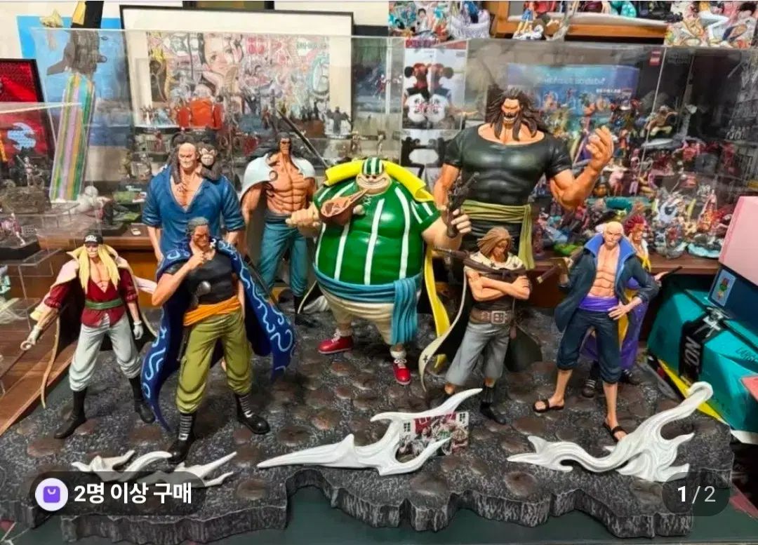 ワンピースレジン ニューセントリーシャンクス海賊団