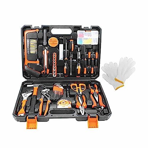 ONE STEP 精密ツール ホームツールセット 工具セット102点 作業道具セット ガレージツールセット ツールキット 家庭修理&作業用 日本語説明書付き(沖縄・離島の方不可) 97f48420