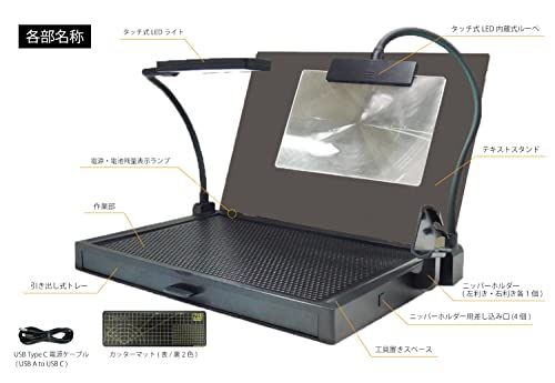 プラモ向上委員会(Plamokojoiinkai) ワークステーションVer2.0 Pro ホビー用工具 PMKJ019(沖縄・離島の方不可) 4f6dbbc0