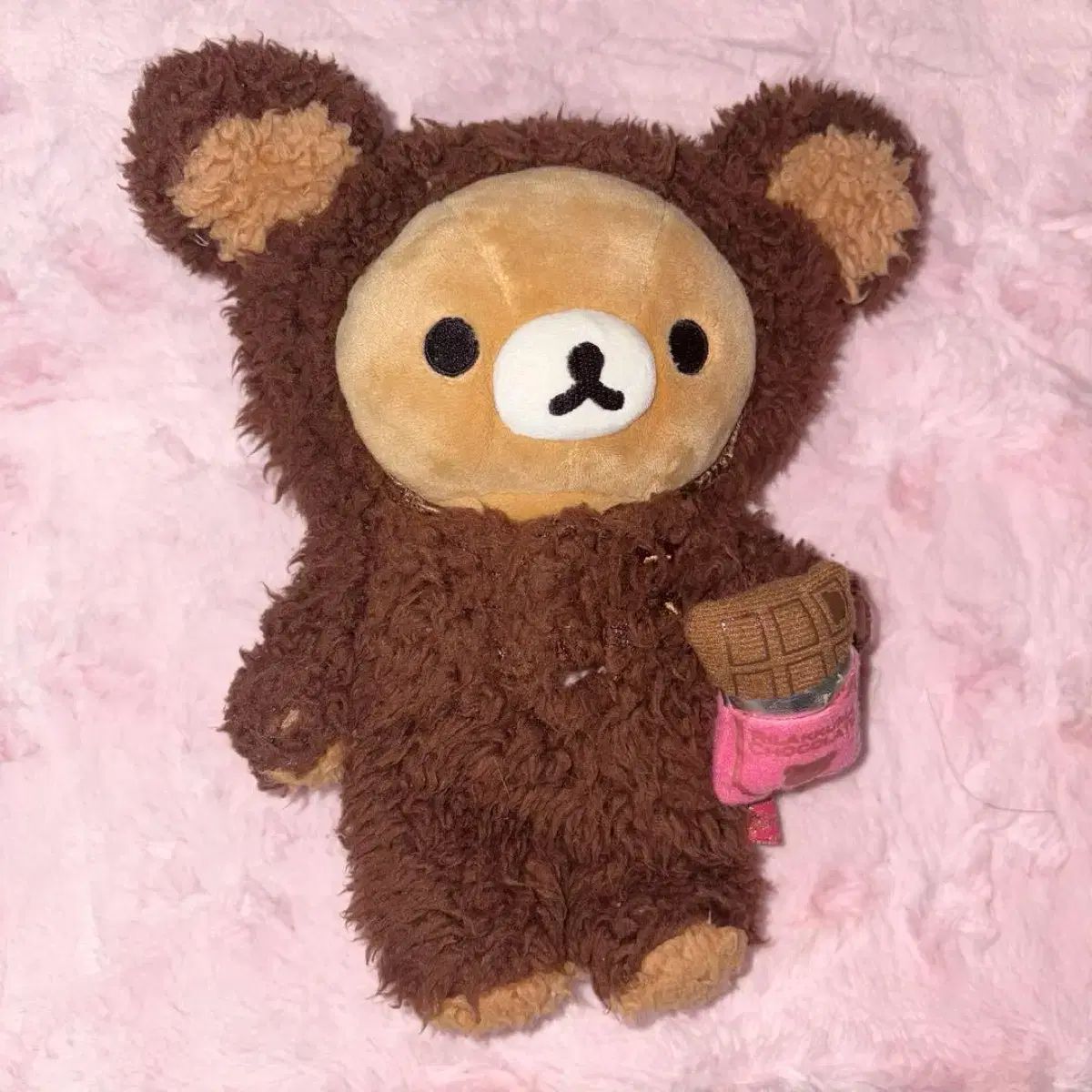 チョコレート コーヒー ゴー リラックマ ぬいぐるみ 出品-ジーンズを中心