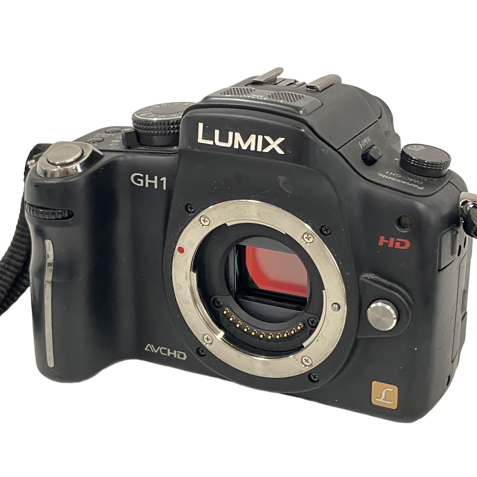 Panasonic LUMIX DMC-GH1 ミラーレス一眼 マイクロフォーサーズ 2009年製 カメラ ボディ 1:4-5.8/14-140 デジタル一眼 中古 T11113759