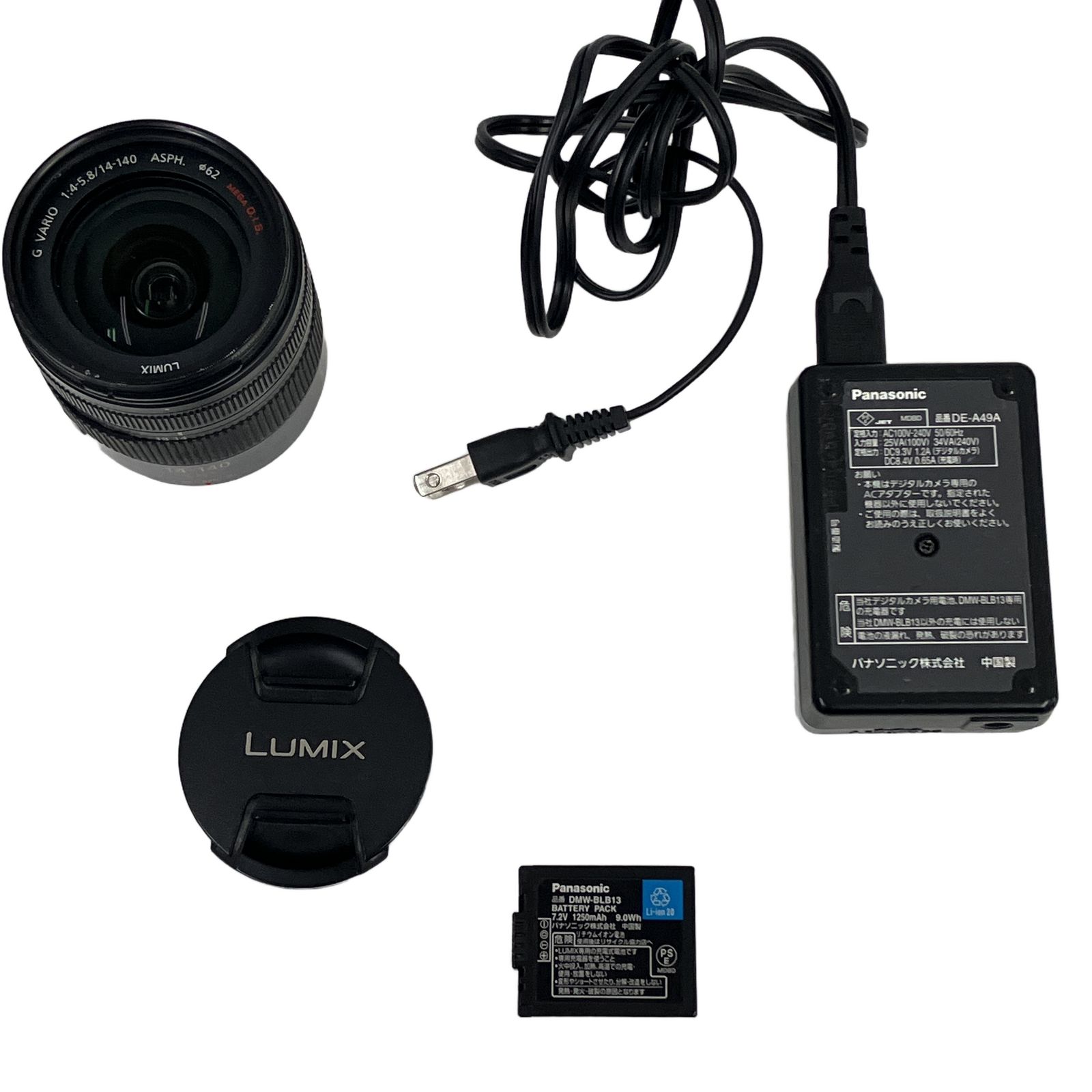 Panasonic LUMIX DMC-GH1 ミラーレス一眼 マイクロフォーサーズ 2009年製 カメラ ボディ 1:4-5.8/14-140 デジタル一眼 中古 T11113759