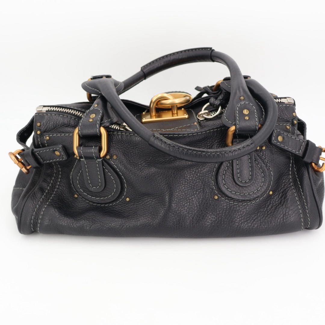 クロエ CHLOE ヴィンテージ パディントン レザー ショルダーハンドバッグ クロエ CHLOE ヴィンテージ パディントン レザー ショルダーハンドバッグ