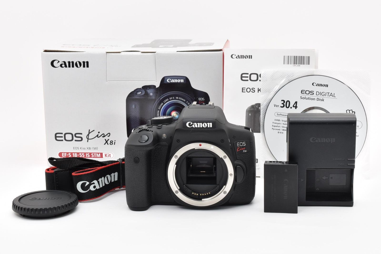 ★極上美品★キヤノン Canon EOS Kiss X8i ボディ＜ショット数約3051回＞★A112N ＃29
