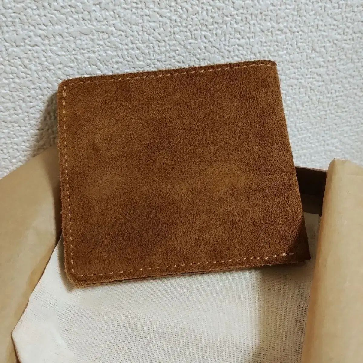 RRA ダブルアールエル ラフアウトスウェード 二つ折り財布 RRA ダブルアールエル ラフアウトスウェード 二つ折り財布