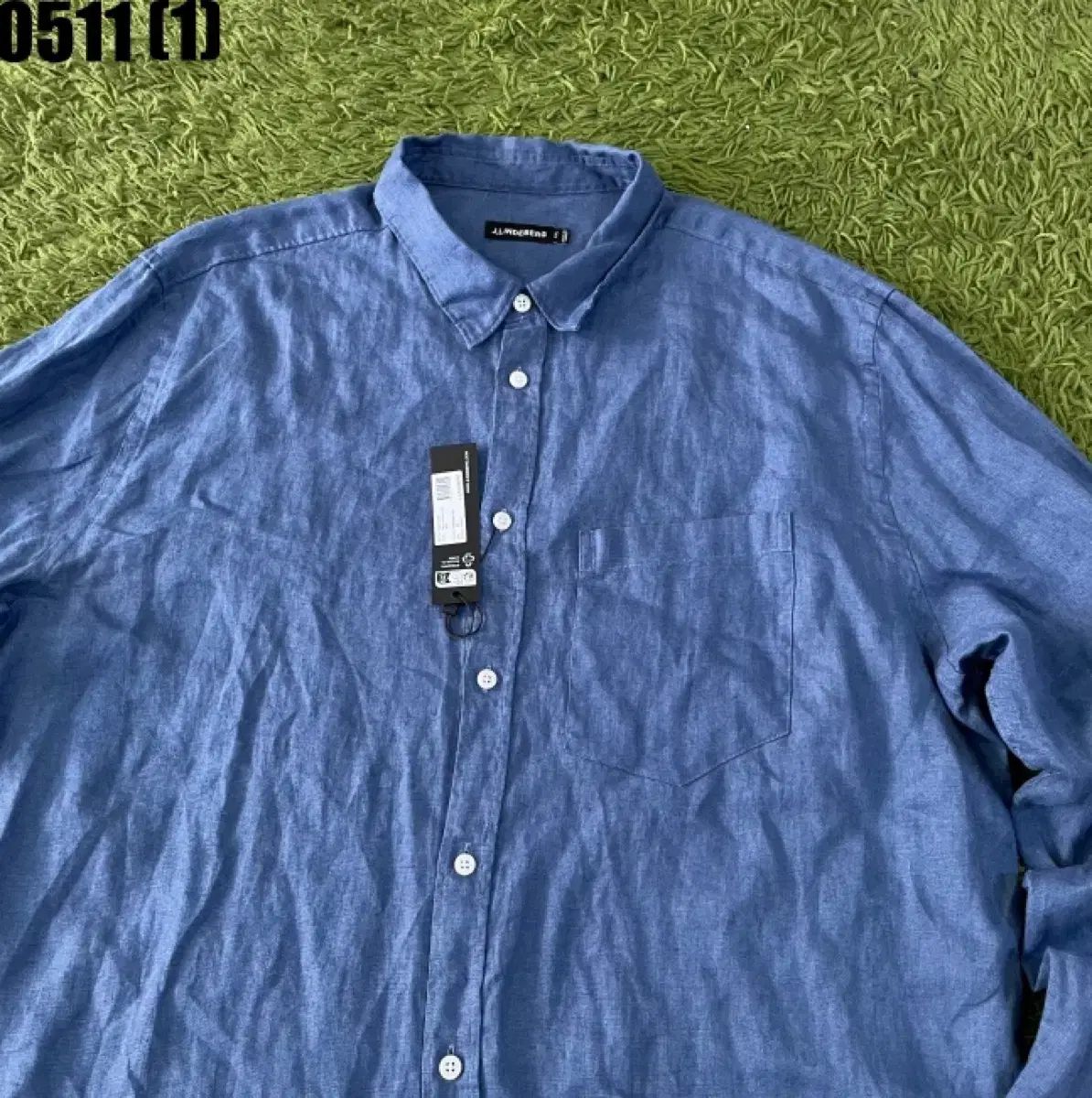 J.LINDEBERG(J.リンドバーグ) ブルー シャツ 新品 XXL J.LINDEBERG(J.リンドバーグ) ブルー シャツ 新品 XXL