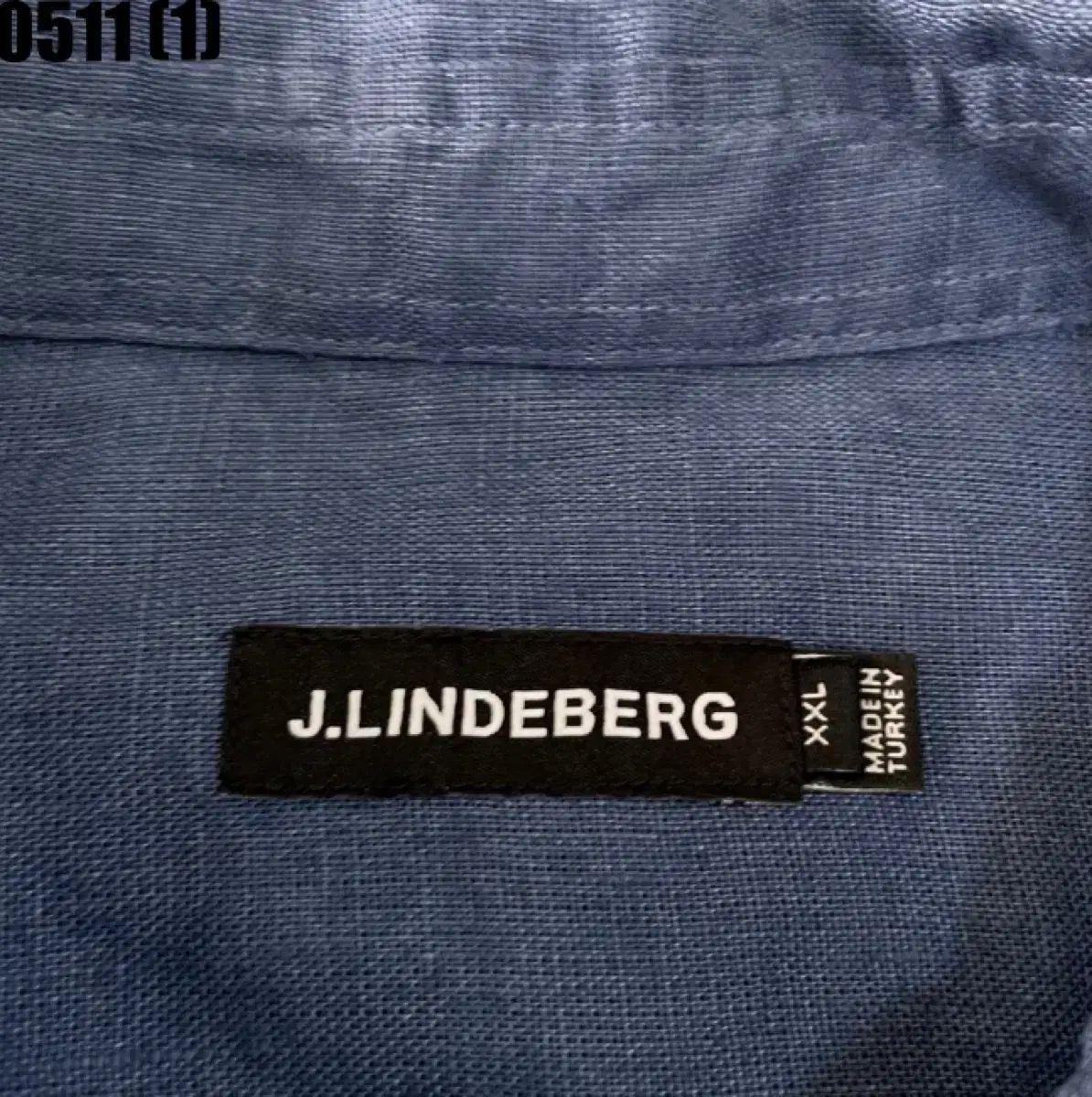 J.LINDEBERG(J.リンドバーグ) ブルー シャツ 新品 XXL J.LINDEBERG(J.リンドバーグ) ブルー シャツ 新品 XXL