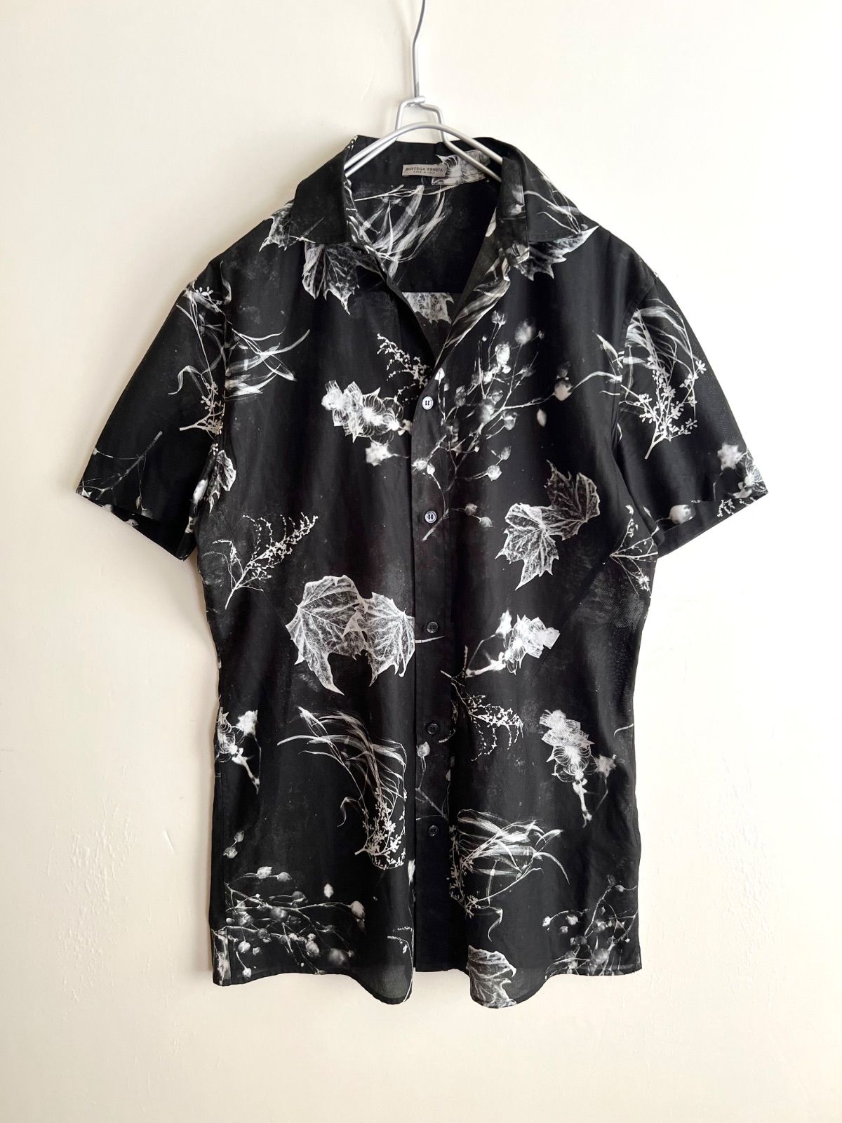 BALENCIAGA バレンシアガ Botanical Design S/S Shirts ボタニカル柄 鹿子 半袖 シャツ