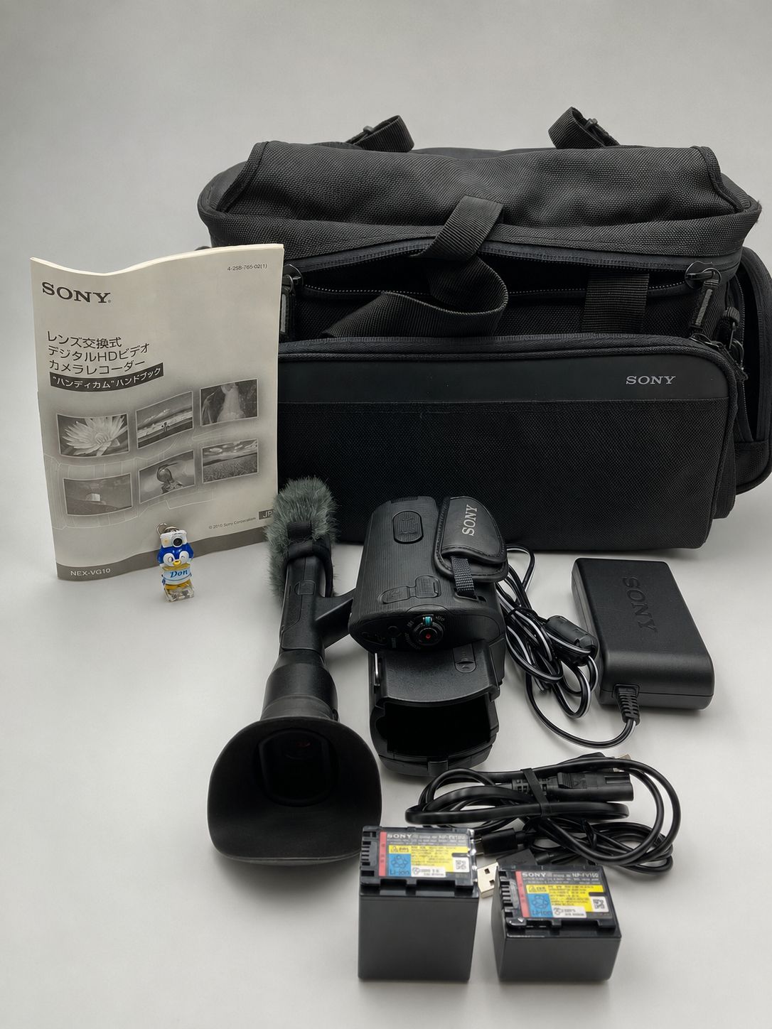 【動作確認済】SONY NEX-VG10 ボディ デジタルHDビデオカメラ
