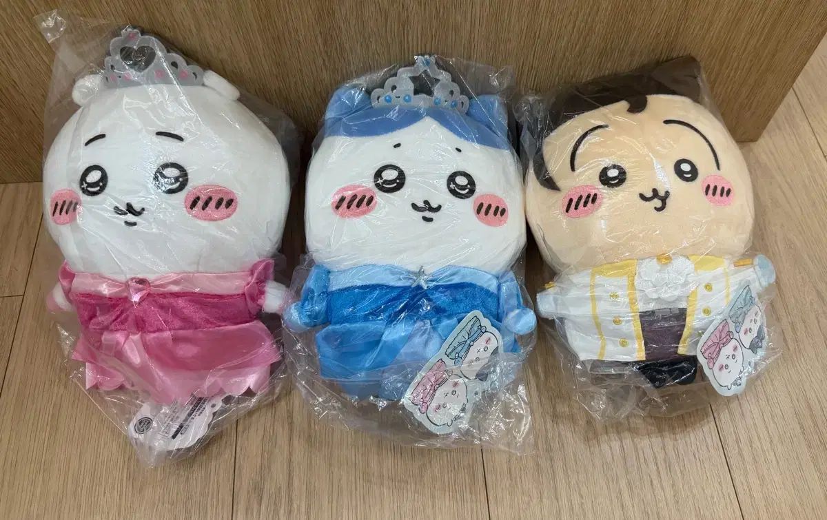 ちいかわ ハチワレ プリンセス うさぎ王子 3種セット